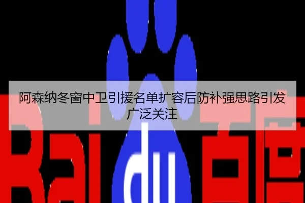 阿森纳冬窗中卫引援名单扩容后防补强思路引发广泛关注